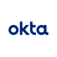shows the company logo of Okta
