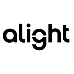 shows the company logo of alight 