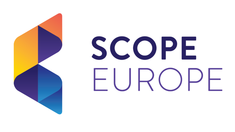 shows the company logo of SCOPE Europe