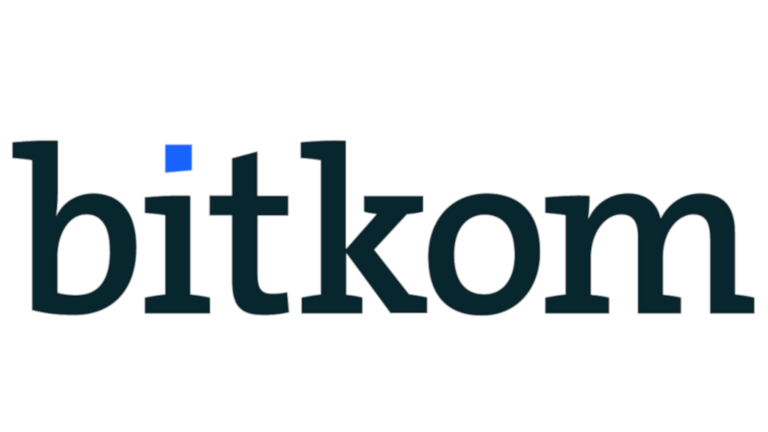 shows the company logo of bitkom