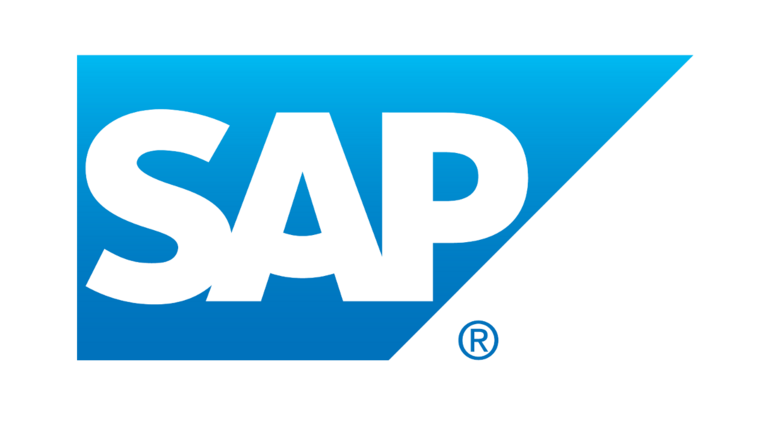 shows the company logo of SAP 