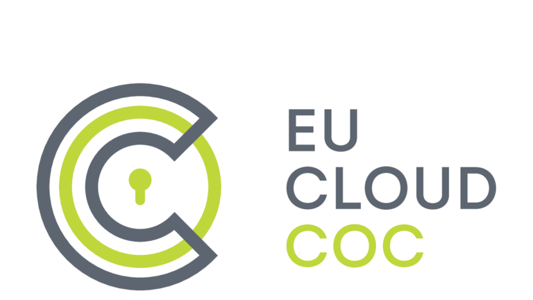 shows the logo of EU Cloud Code of Conduct